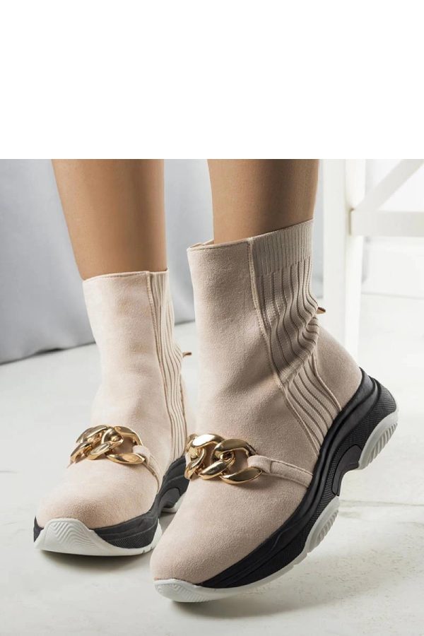 Beige Boots...Heel Height