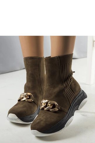 Green Boots..Heel Height