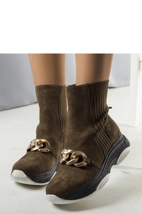 Green Boots..Heel Height