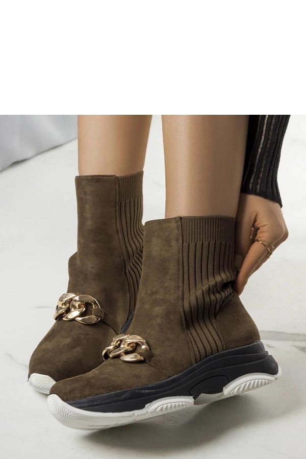 Green Boots..Heel Height