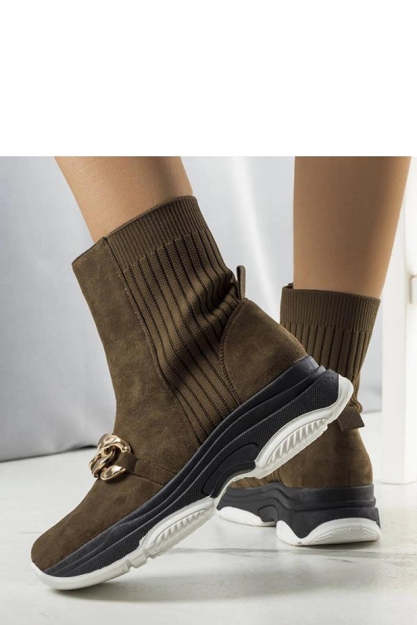 Green Boots..Heel Height