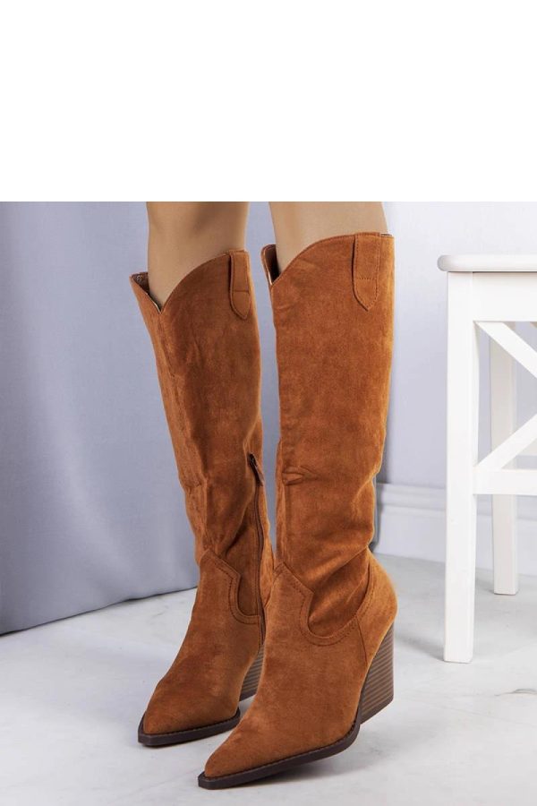Brown Heel Boots..Heel Height