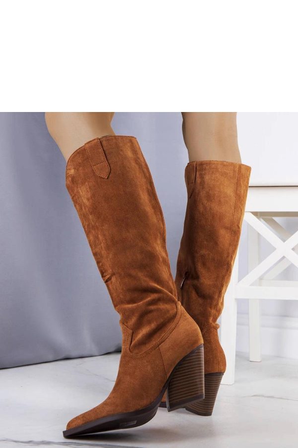 Brown Heel Boots..Heel Height