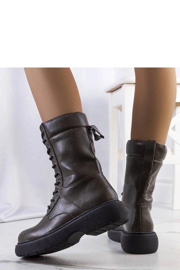 Green Boots in Women`s Ankle Boots & Booties with Heel Height