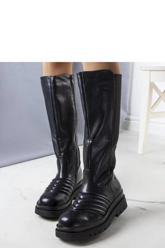 Black Thigh-Hight Boots....Heel Height