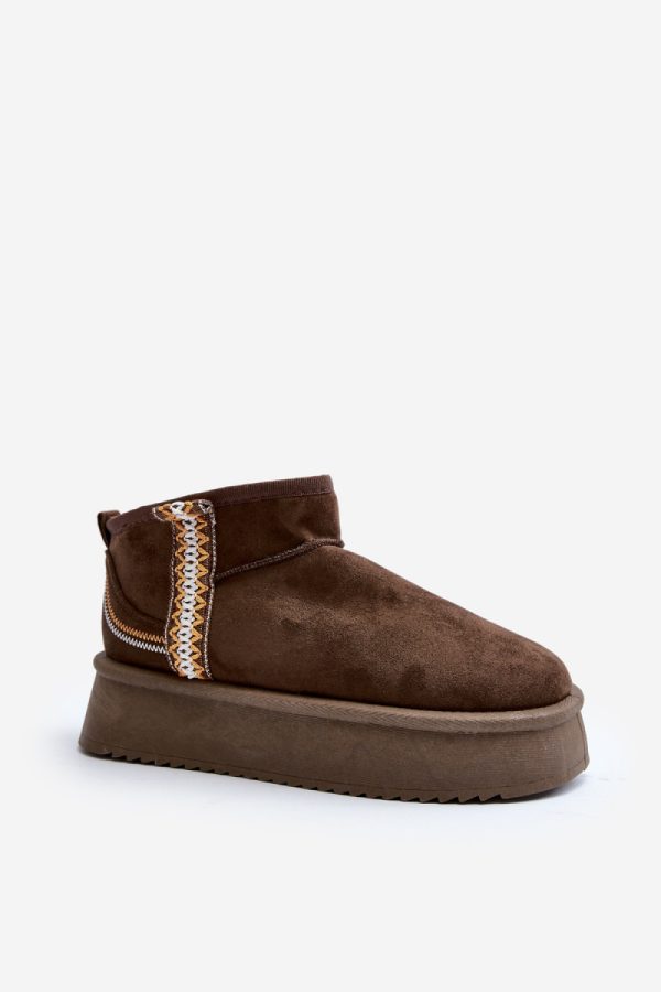 Green Snow Boots in Women`s Ankle Boots & Booties with Fabric, Warmers, Footbed, Upper Height and Platform Height