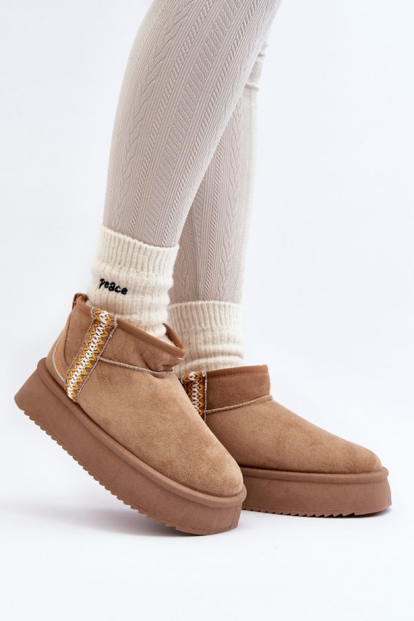 brown Snow boots model 204880 Step in style