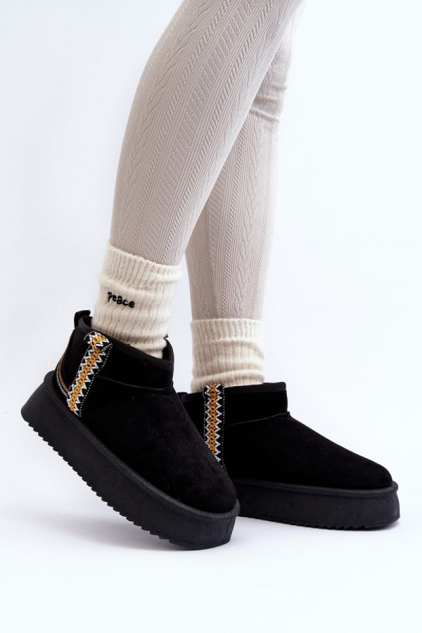 black Snow boots model 204881 Step in style