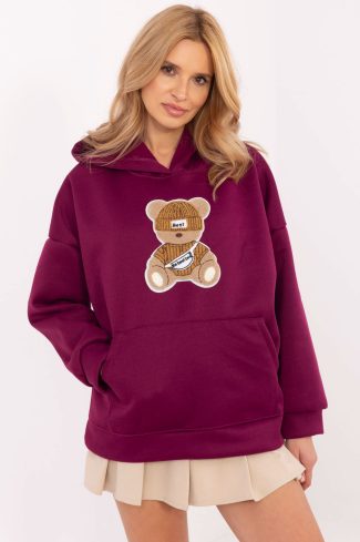 Violet Sweatshirt in Sweatshirts For Women with Polyester