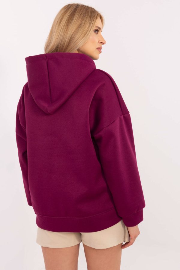 Violet Sweatshirt in Sweatshirts For Women with Polyester