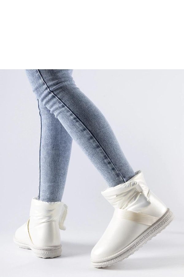 Beige Snow Boots in Women`s Ankle Boots & Booties with Heel Height