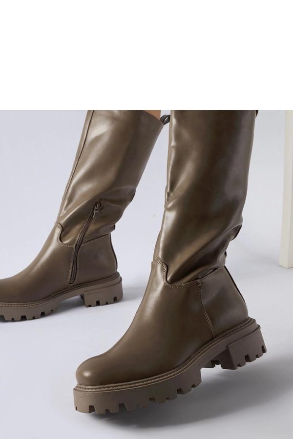 brown Thigh-Hight Boots model 205077 Solea