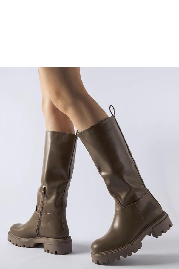 brown Thigh-Hight Boots model 205077 Solea