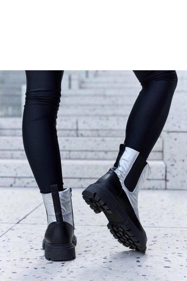 Grey Boots..Fabric and Heel Height