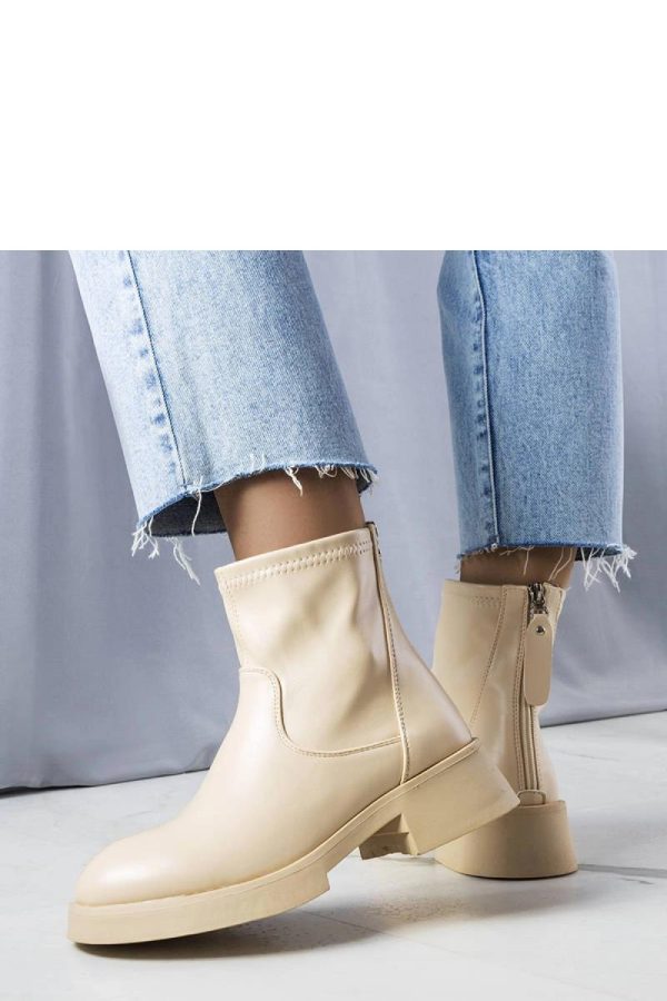Beige Boots..Heel Height