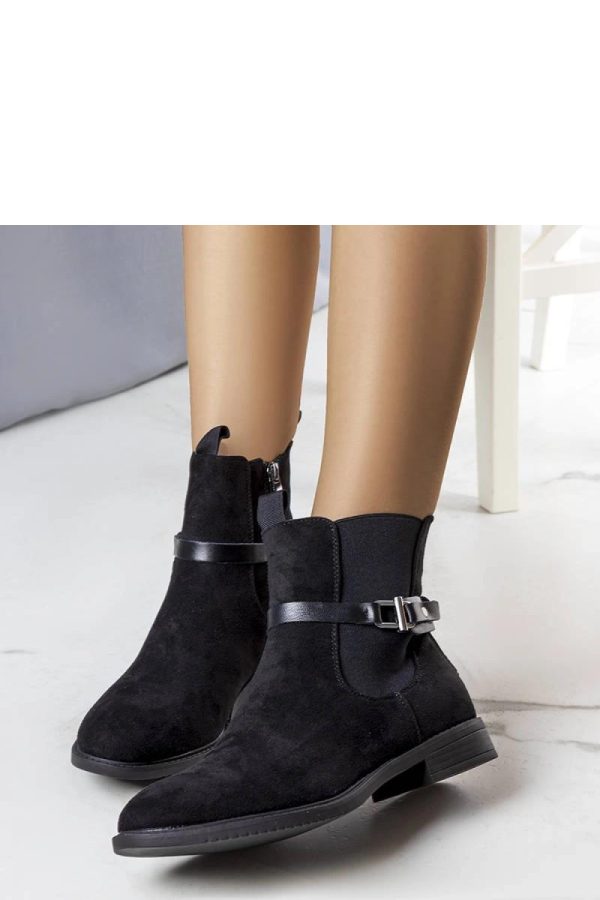 Black Boots in Women`s Ankle Boots & Booties with Heel Height