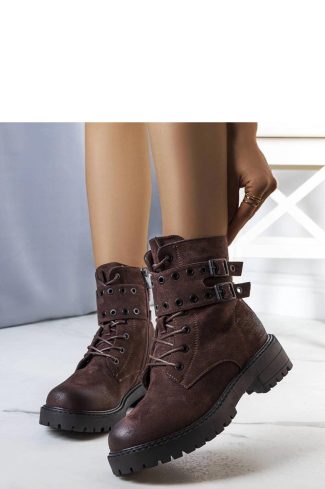 1054317 Brown Boots in Women`s Ankle Boots & Booties with Heel Height