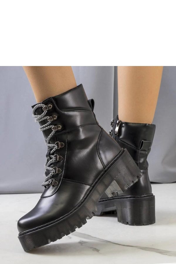 Black Boots in Women`s Ankle Boots & Booties with Heel Height