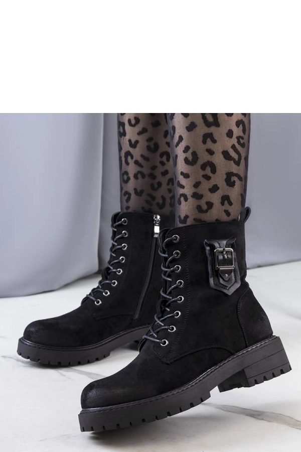 Black Boots in Women`s Ankle Boots & Booties with Heel Height