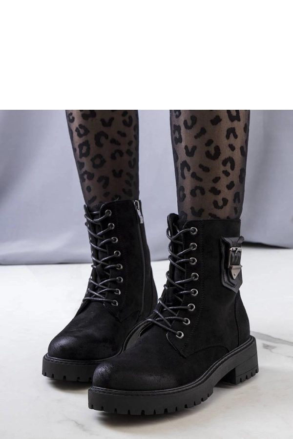 Black Boots in Women`s Ankle Boots & Booties with Heel Height