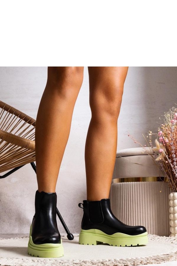 Black Boots in Women`s Ankle Boots & Booties with Heel Height
