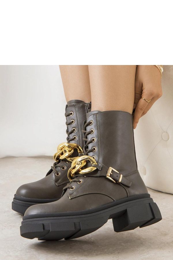 Green Boots..Heel Height