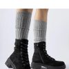 Black Boots in Women`s Ankle Boots & Booties with Fabric and Heel Height