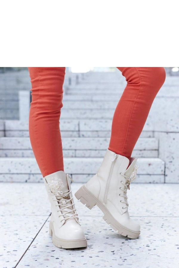 Beige Boots....Fabric and Heel Height