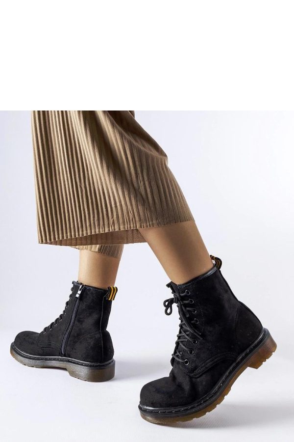 Black Boots in Women`s Ankle Boots & Booties with Fabric and Heel Height