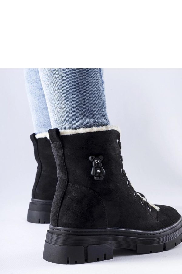 Black Boots..Fabric and Heel Height
