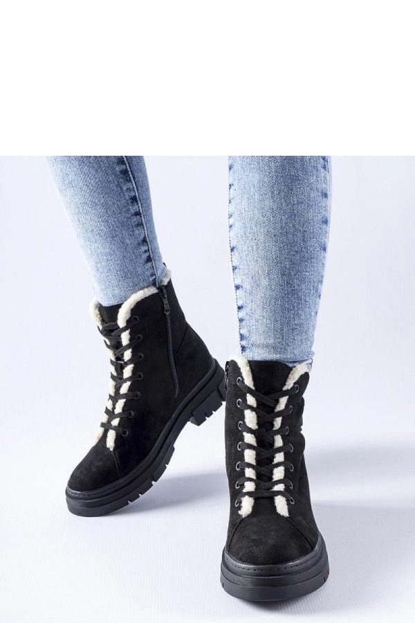 Black Boots..Fabric and Heel Height