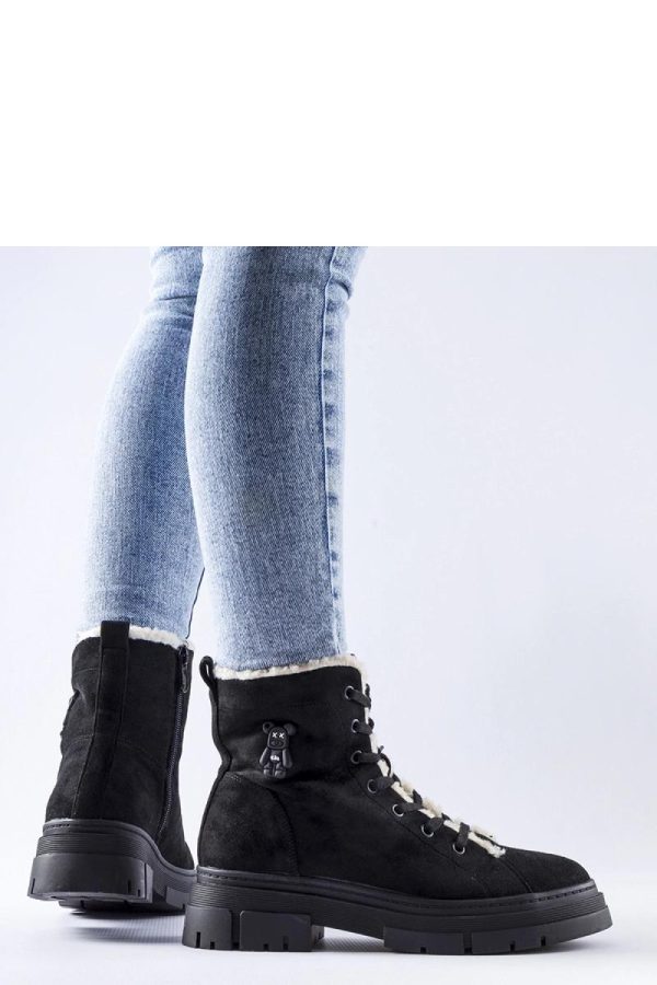 Black Boots..Fabric and Heel Height