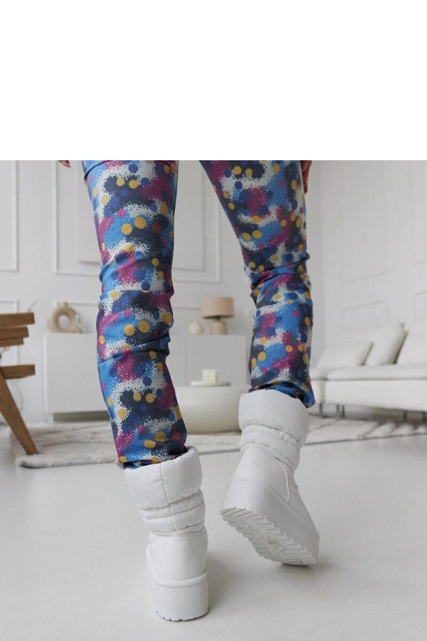 White Snow Boots in Women`s Ankle Boots & Booties with Heel Height