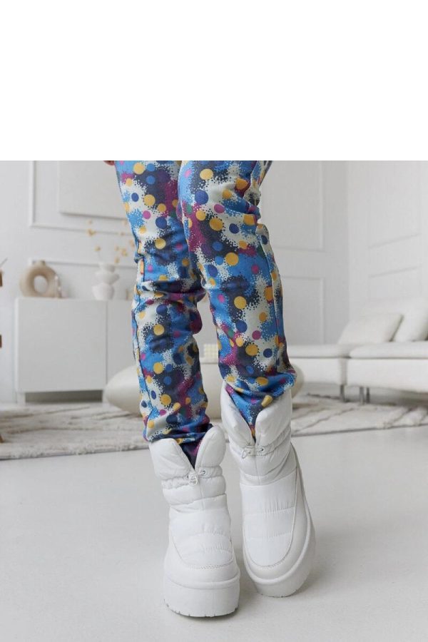 White Snow Boots in Women`s Ankle Boots & Booties with Heel Height