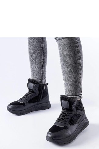 Black Boots.Fabric and Heel Height