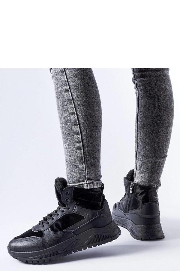 Black Boots.Fabric and Heel Height