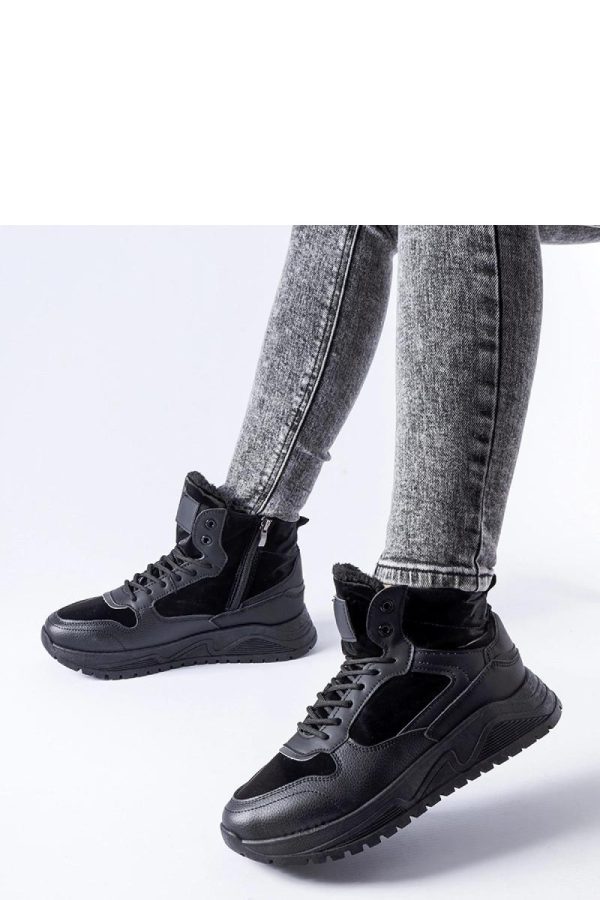 Black Boots.Fabric and Heel Height