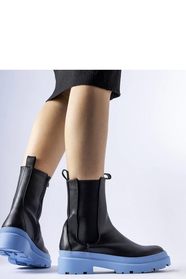 Black Boots.Fabric and Heel Height