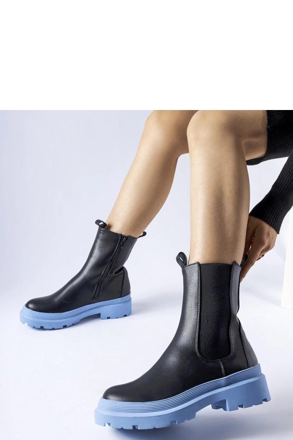 Black Boots.Fabric and Heel Height
