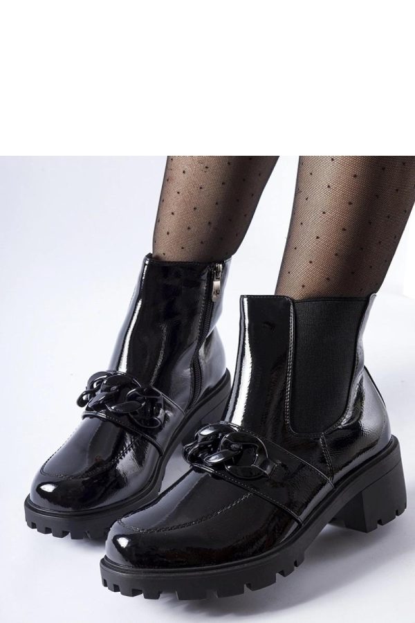 Black Boots in Women`s Ankle Boots & Booties with Heel Height