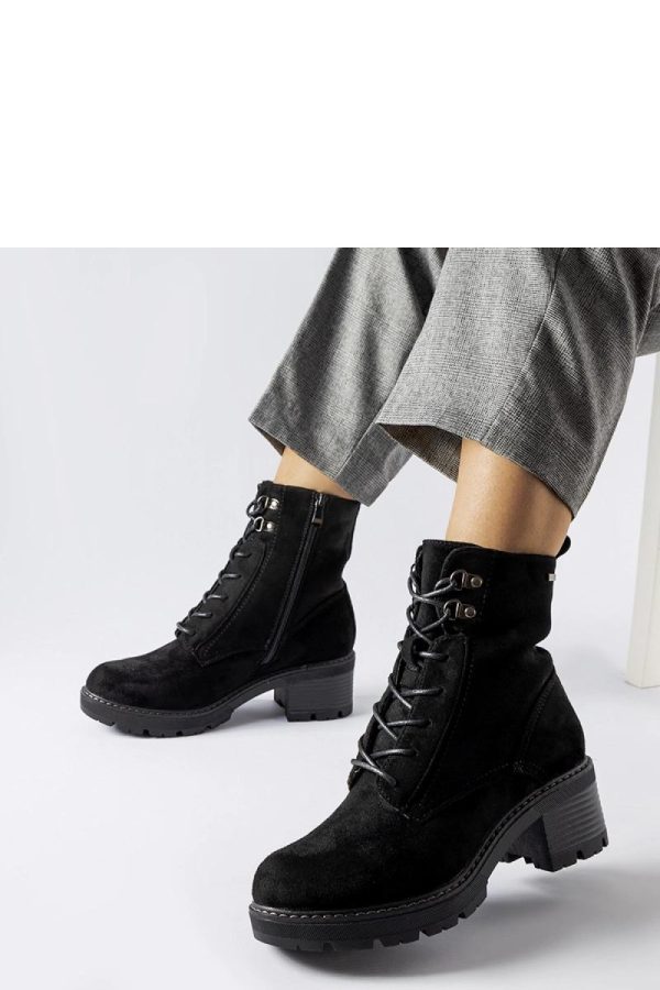 Black Boots..Fabric and Heel Height