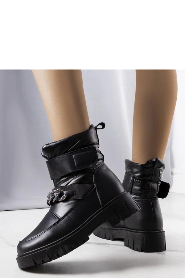 Black Boots in Women`s Ankle Boots & Booties with Heel Height