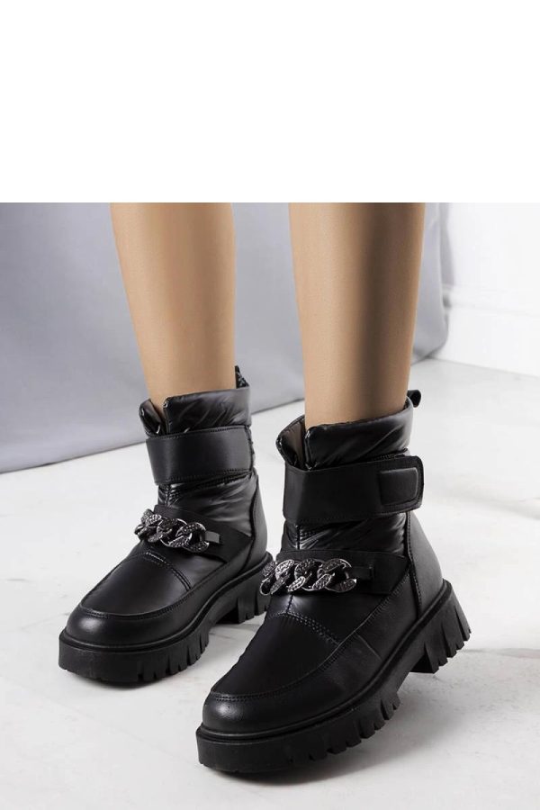 Black Boots in Women`s Ankle Boots & Booties with Heel Height