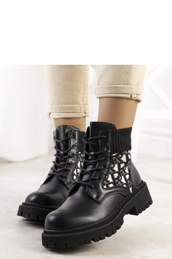 Black Boots in Women`s Ankle Boots & Booties with Heel Height