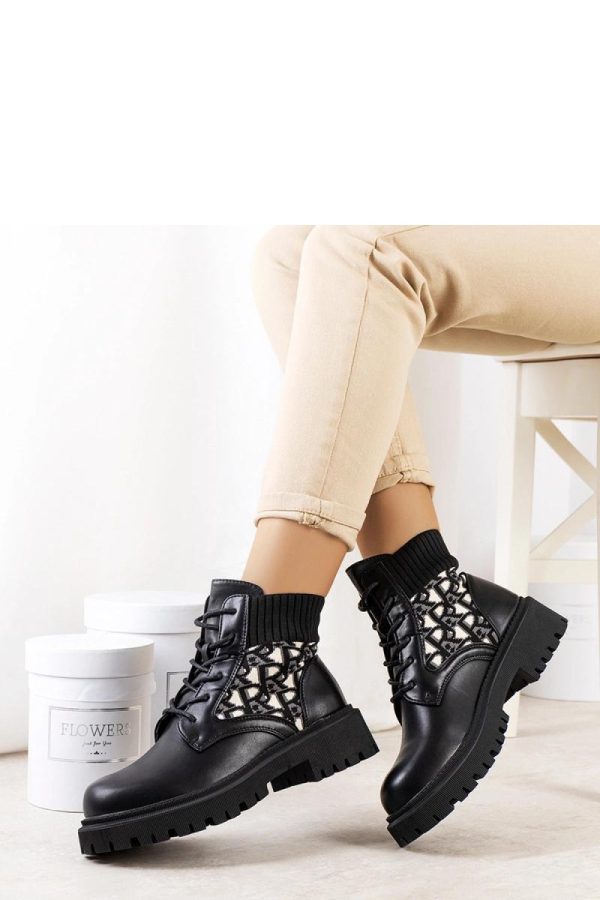 Black Boots in Women`s Ankle Boots & Booties with Heel Height