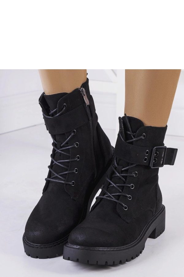 Black Boots in Women`s Ankle Boots & Booties with Heel Height