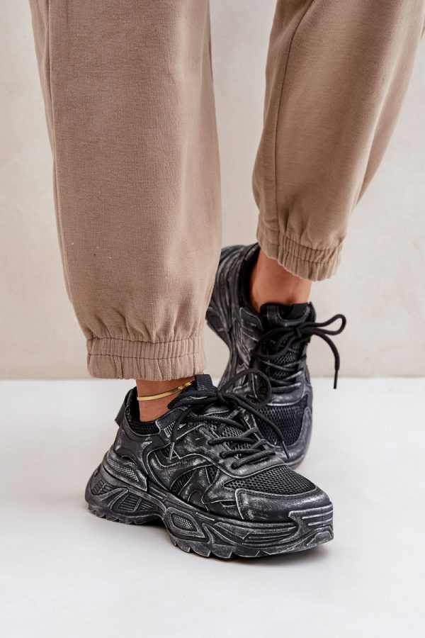 black Sport Shoes model 205948 Step in style