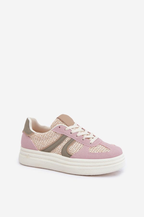 multicolor Platform sneakers model 205951 Step in style