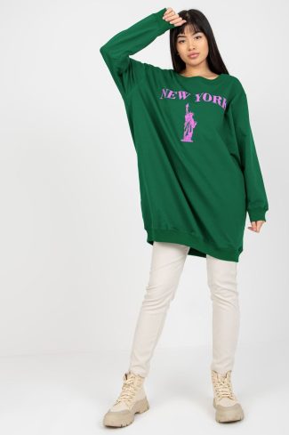 Violet Sweatshirt in Sweatshirts For Women with Cotton, Spandex and Polyester