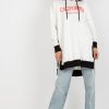 Beige Sweatshirt in Sweatshirts For Women with Cotton, Spandex and Polyester